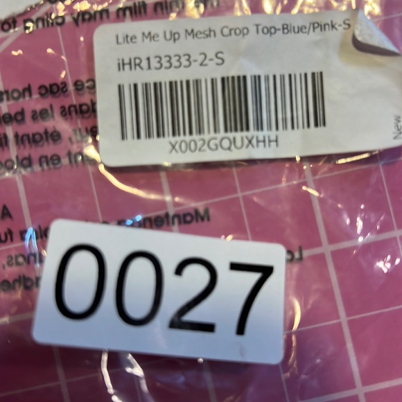 New Mesh Crop Top - Picture 5 of 5